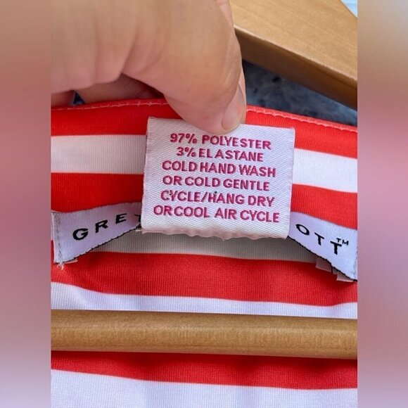 Gretchen Scott The Hinckley Jersey Split Neck Dress XL - Picture 8 of 13